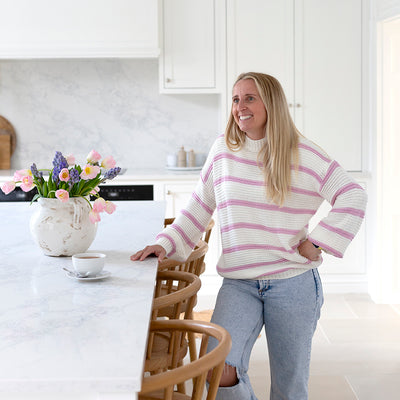 Step Inside a Spring Kitchen with Abbey Sandstone Tiles