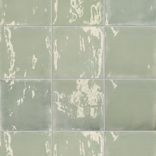 Pastello Seagrass Gloss Square Tiles