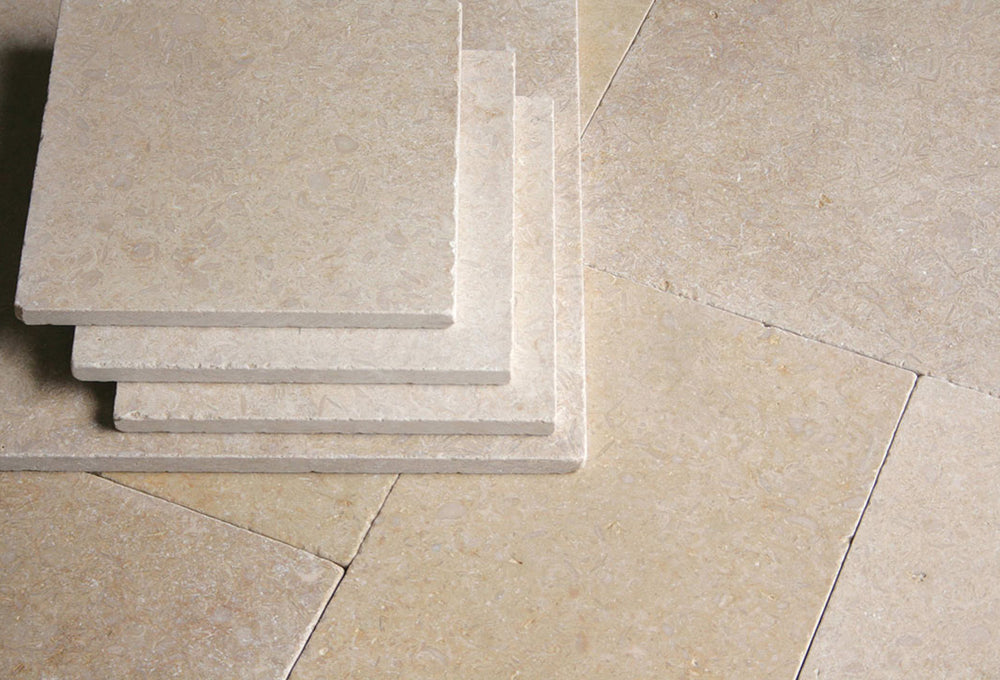Monte Carlo Tumbled Limestone Tiles