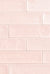 Zellige Rose Gloss Metro Tiles