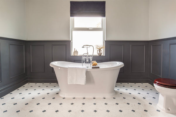 Step Inside Georgia's Edwardian Bathroom with the Berrittini Collection