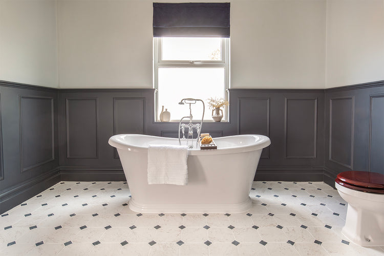 Step Inside Georgia's Edwardian Bathroom with the Berrittini Collection
