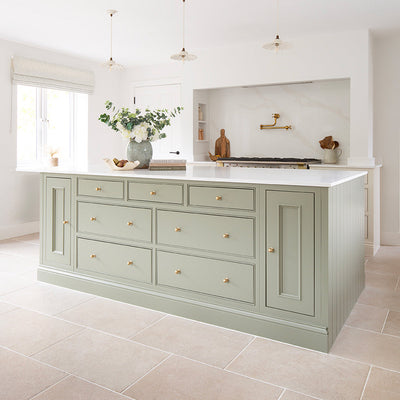 Step Inside Karen Chaplin’s Country-Inspired Home with Lullington Beige, Berrittini Manoir and Orkney Green