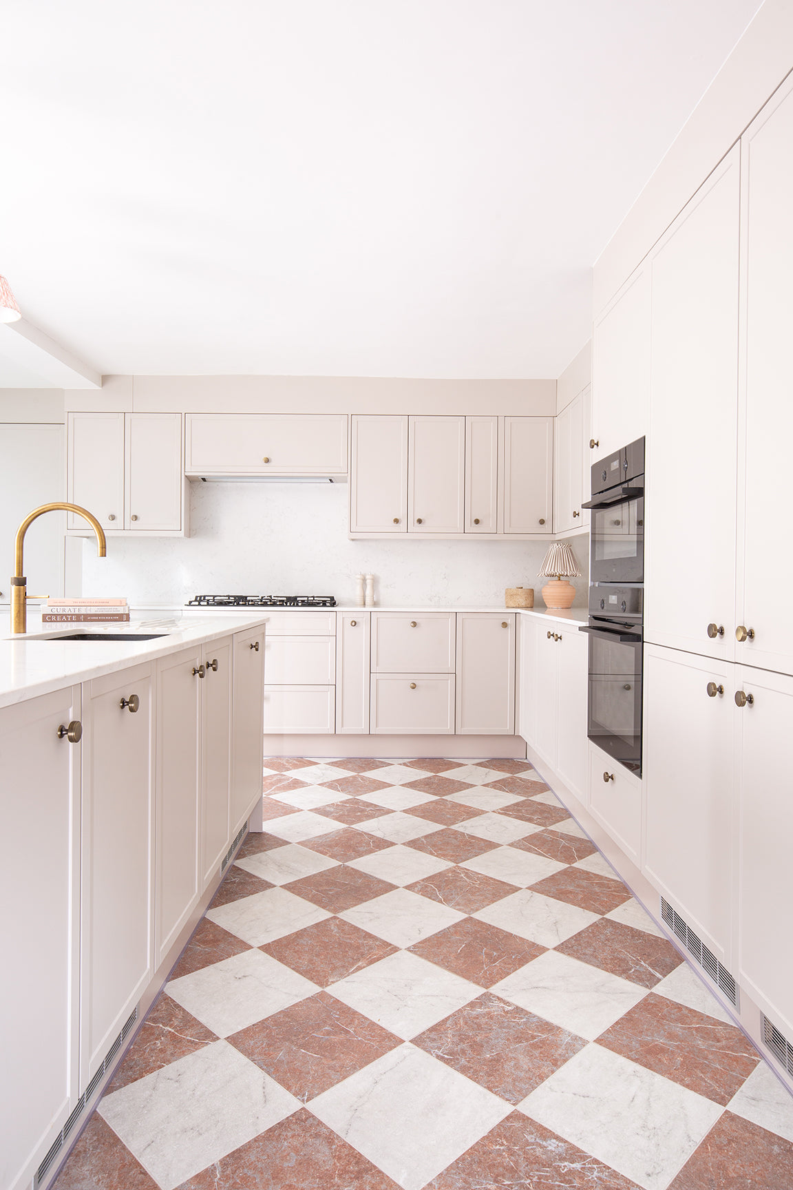 Chequerboard Tiles Floor