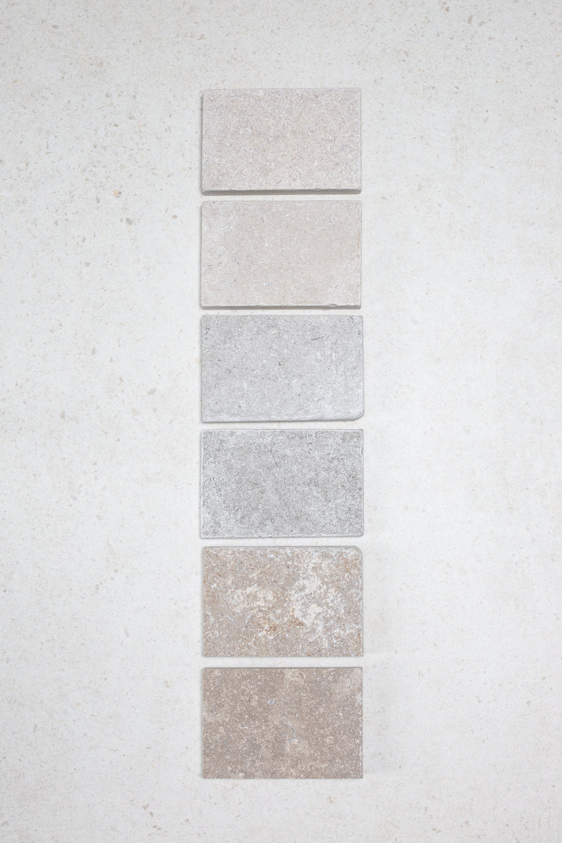 Dijon Tumbled Limestone Pavers