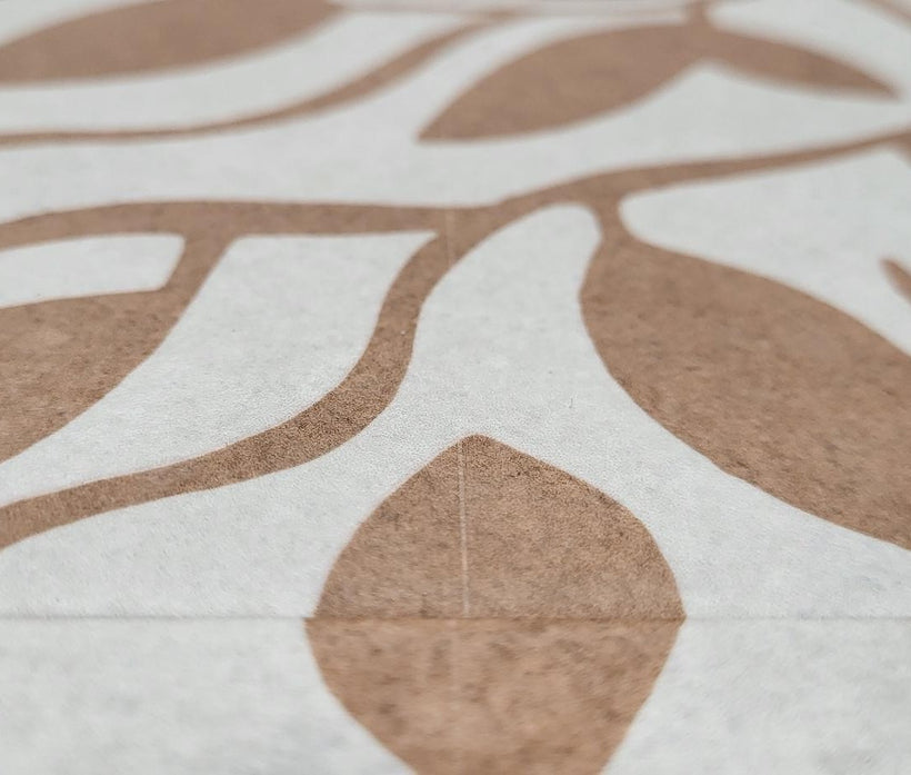 Botanical Coral Decorative Patterned Tiles - Second Selection