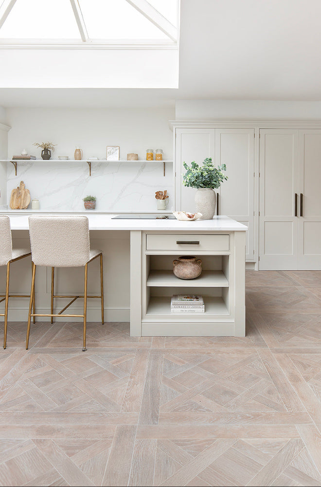 Alderton Oak Parquet Wood Effect Porcelain