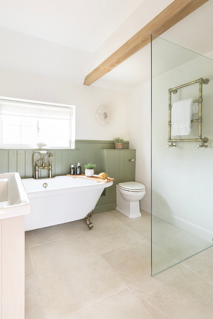 Alnwick Ivory Stone Effect Porcelain Tiles