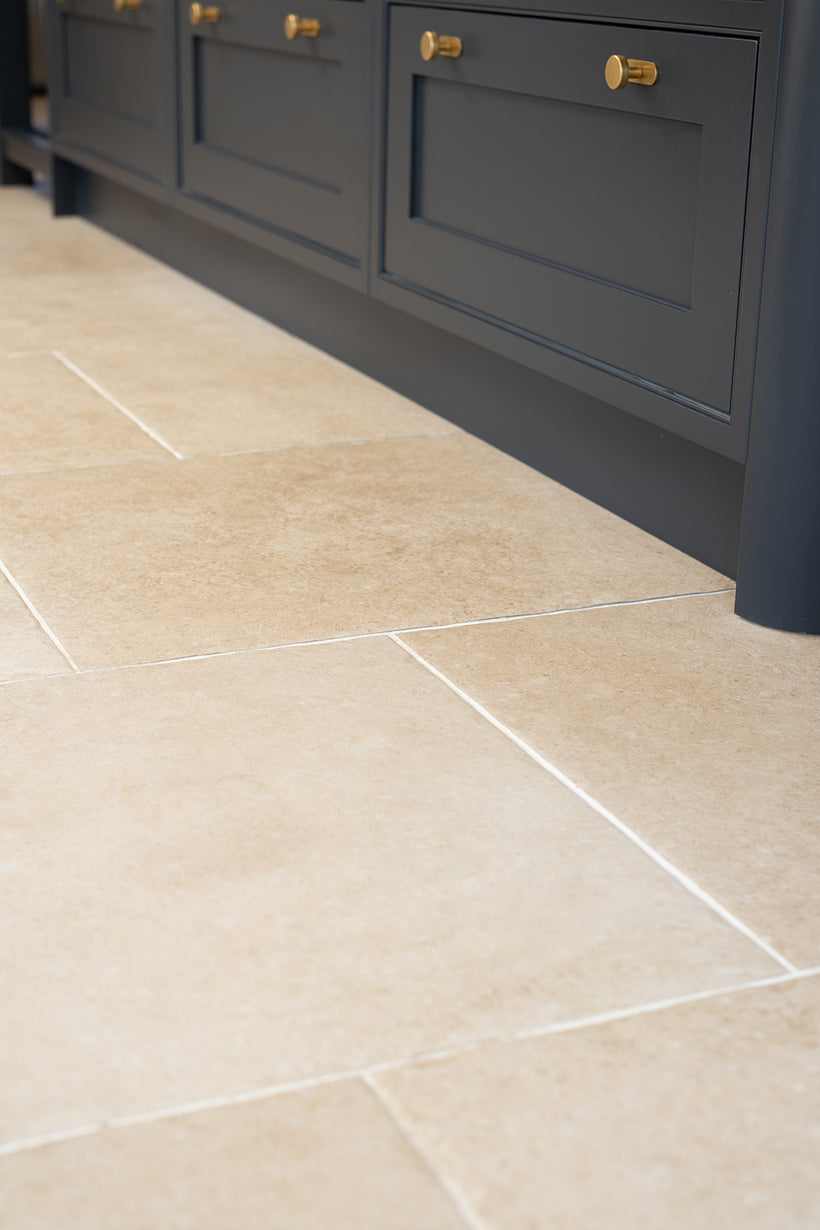 Ancroft Beige Stone Effect Porcelain Tiles