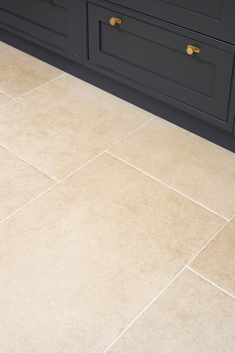 Ancroft Beige Stone Effect Porcelain Tiles