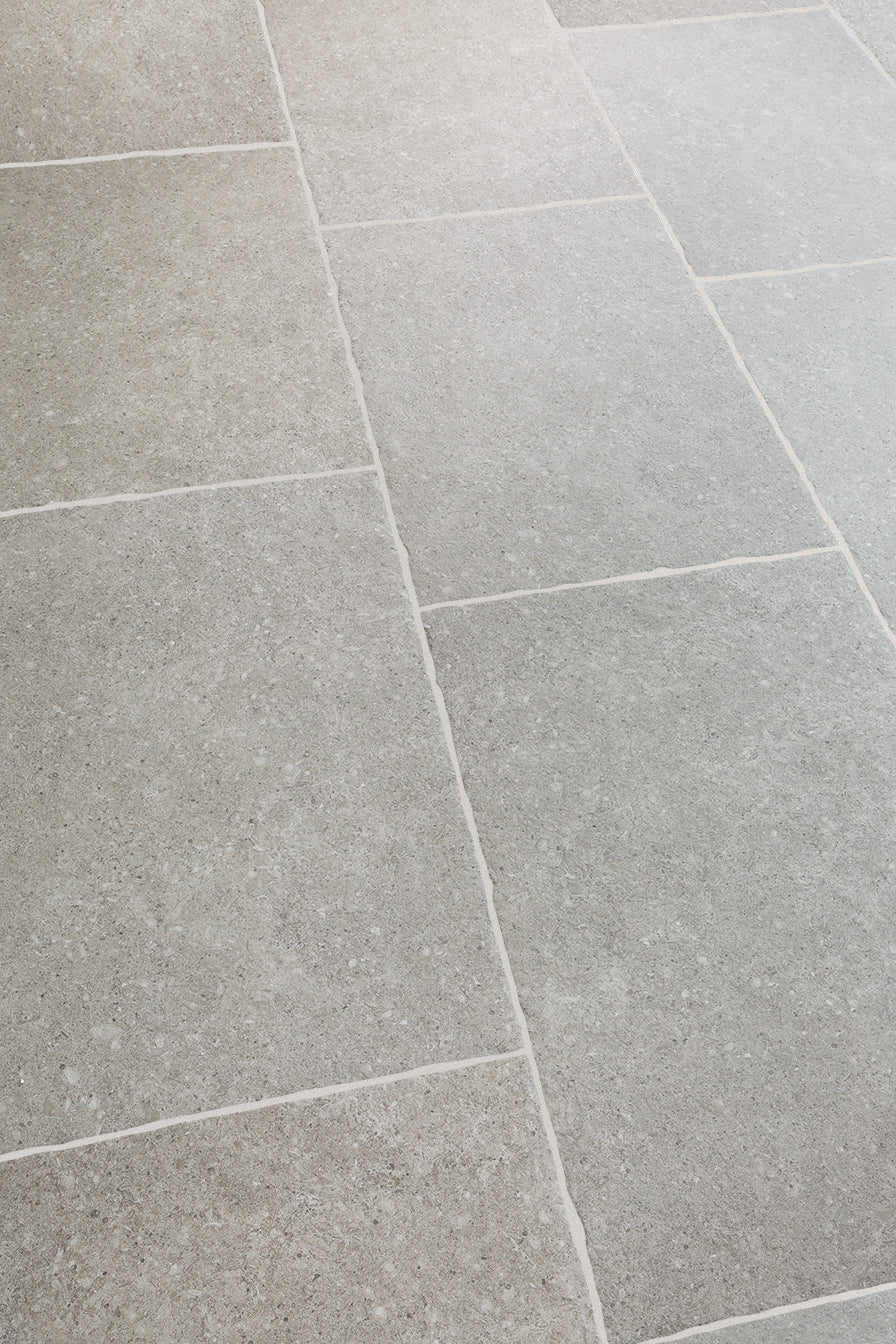 Ancroft Grey Stone Effect Porcelain Pavers | Quorn Stone
