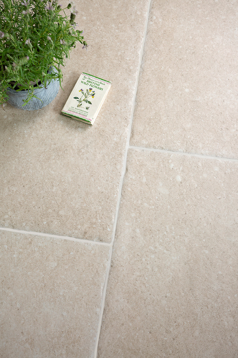 Ancroft Beige Stone Effect Porcelain Pavers