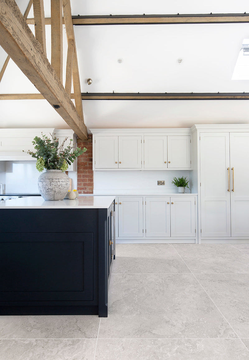 Arlet Cloud Travertine Effect Porcelain Tiles