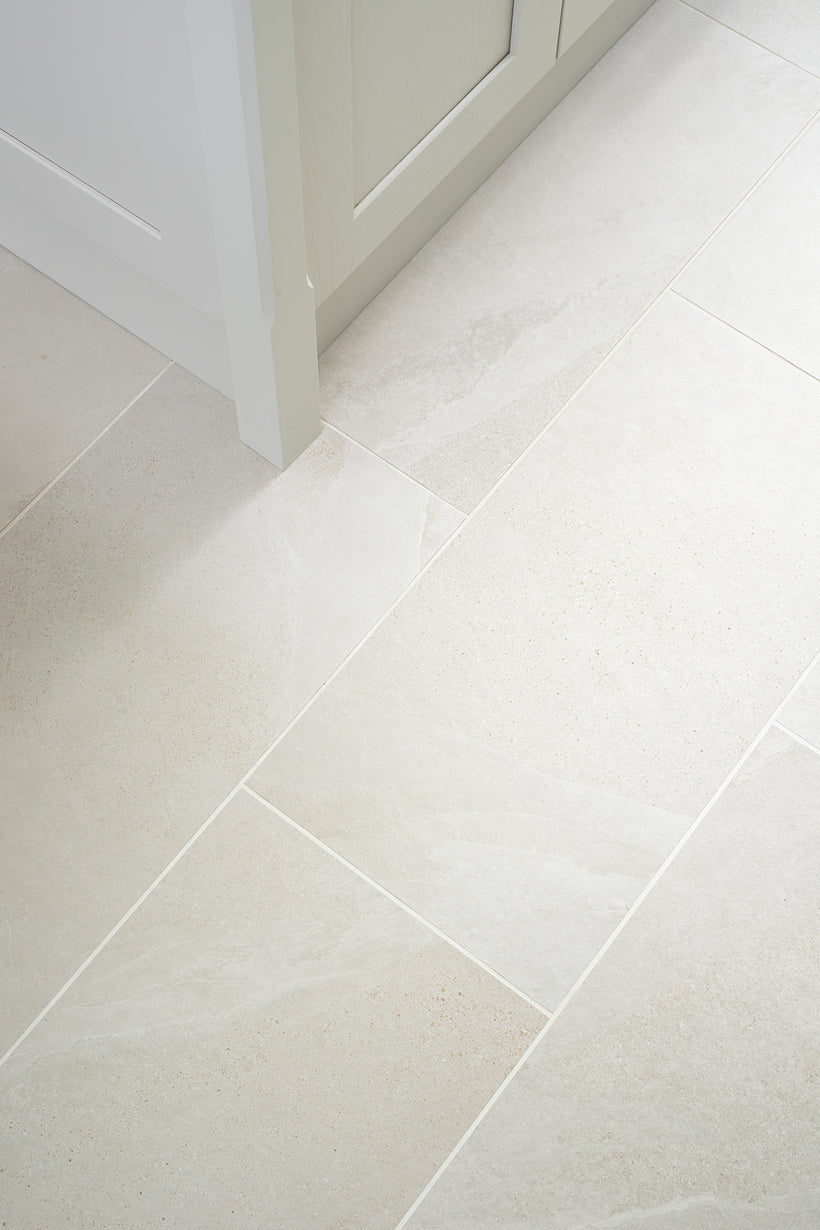Arlington Light Mist Stone Effect Porcelain Tiles
