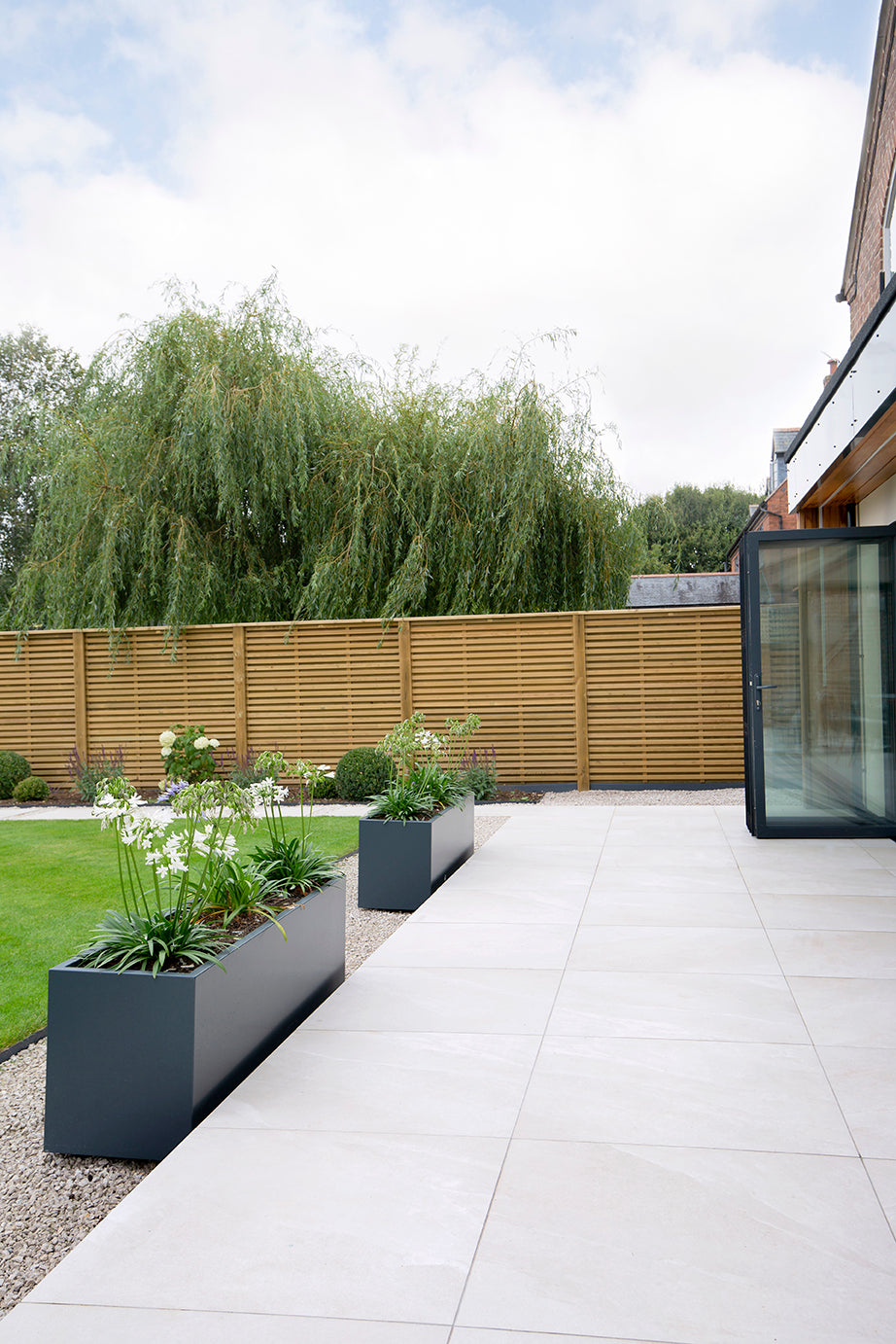 Arlington Light Mist Stone Effect Porcelain Pavers