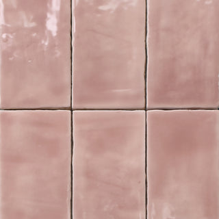 Arta Rosewater Gloss Brick Tiles