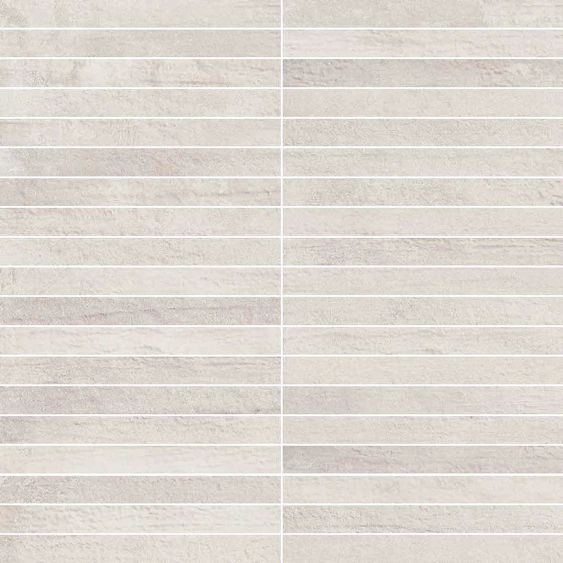 Artisan White Stick Mosaic Tiles