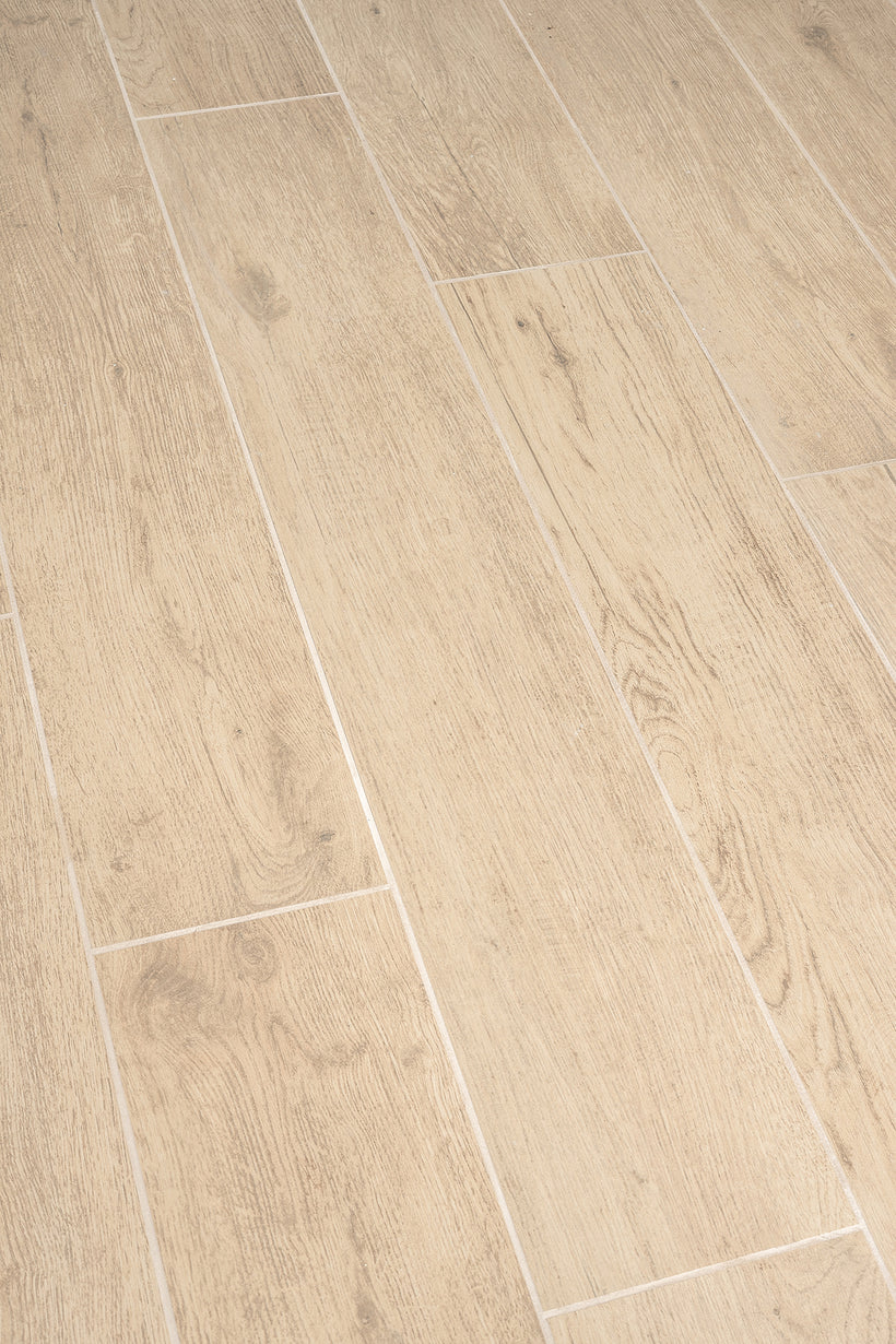 Bampton Natural Oak Porcelain Wood Planks