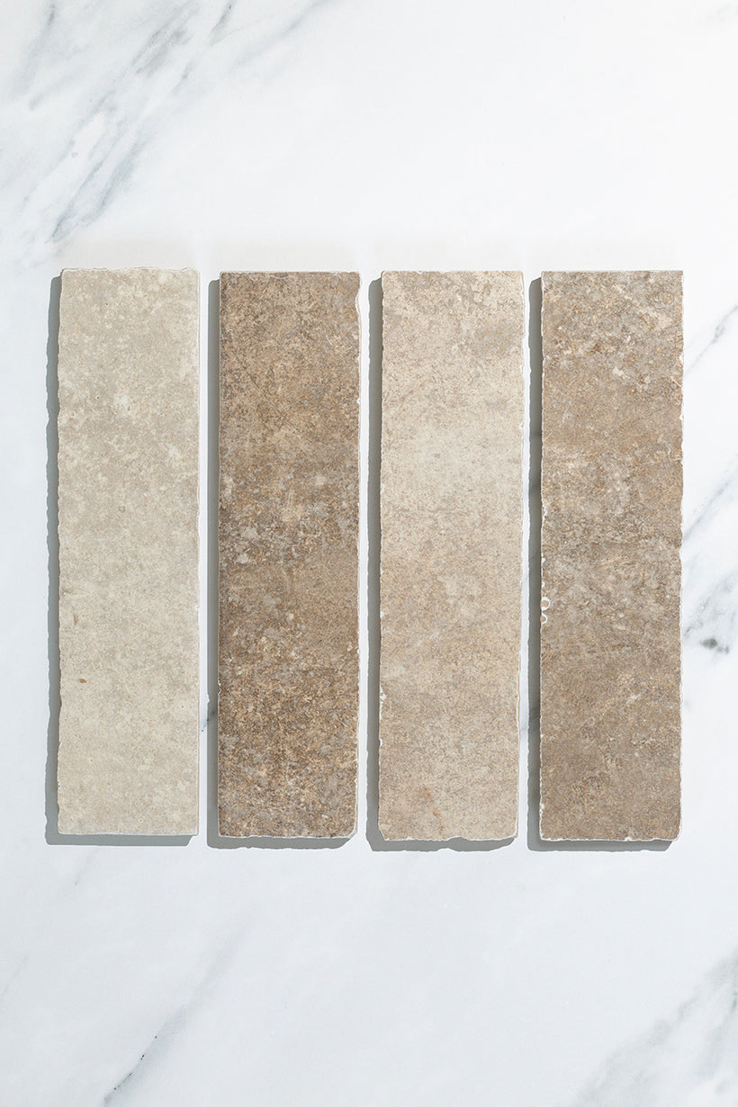 Bayonne Blend Rustique Porcelain Brick Tiles