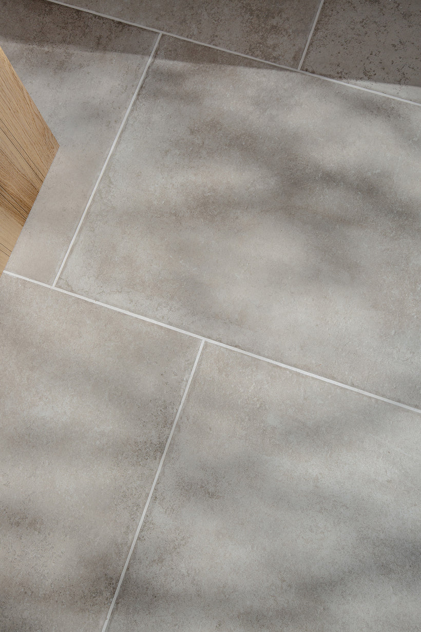 Bayonne Light Rustique Stone Effect Porcelain Tiles