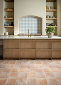 Campello Rosato Terracotta Effect Square Kitchen Tiles