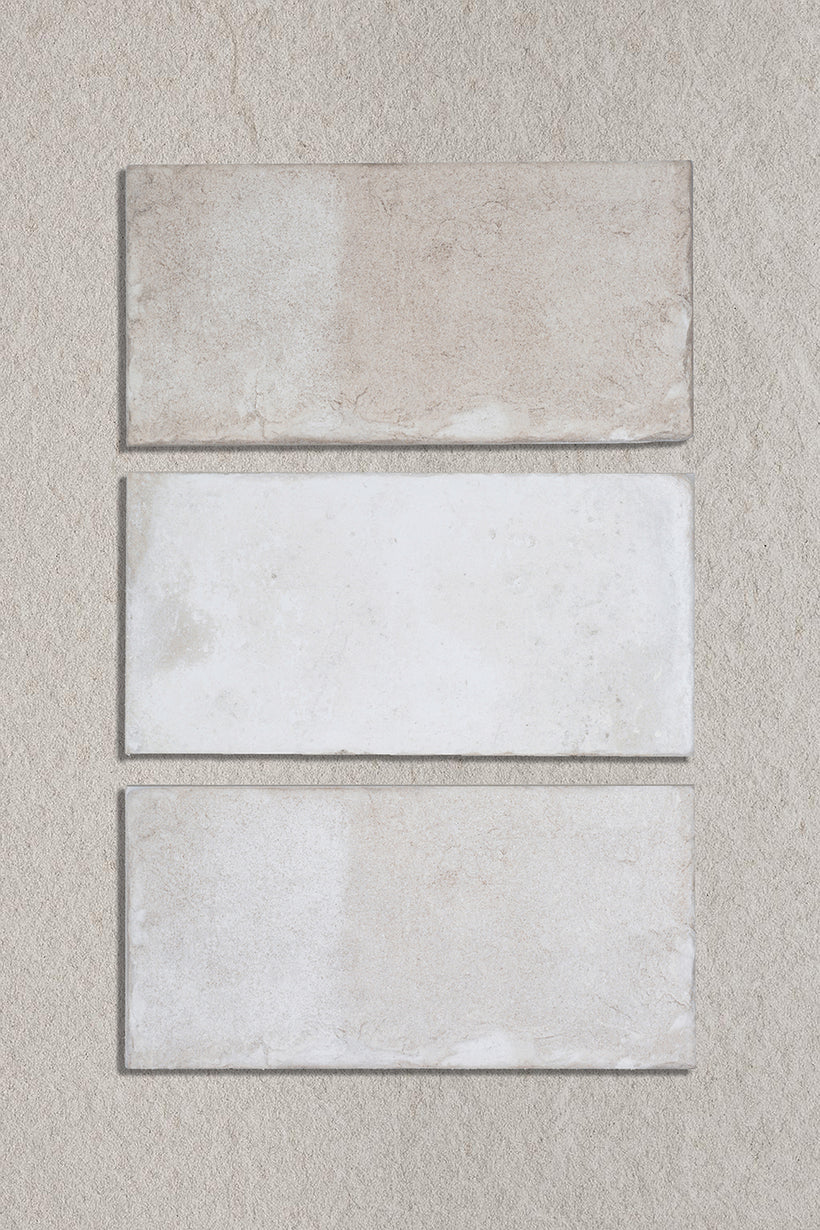 Campello Bianco Terracotta Effect Brick Tiles