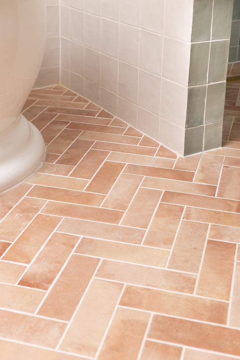 Campello Rosato Metro Terracotta Effect Tiles