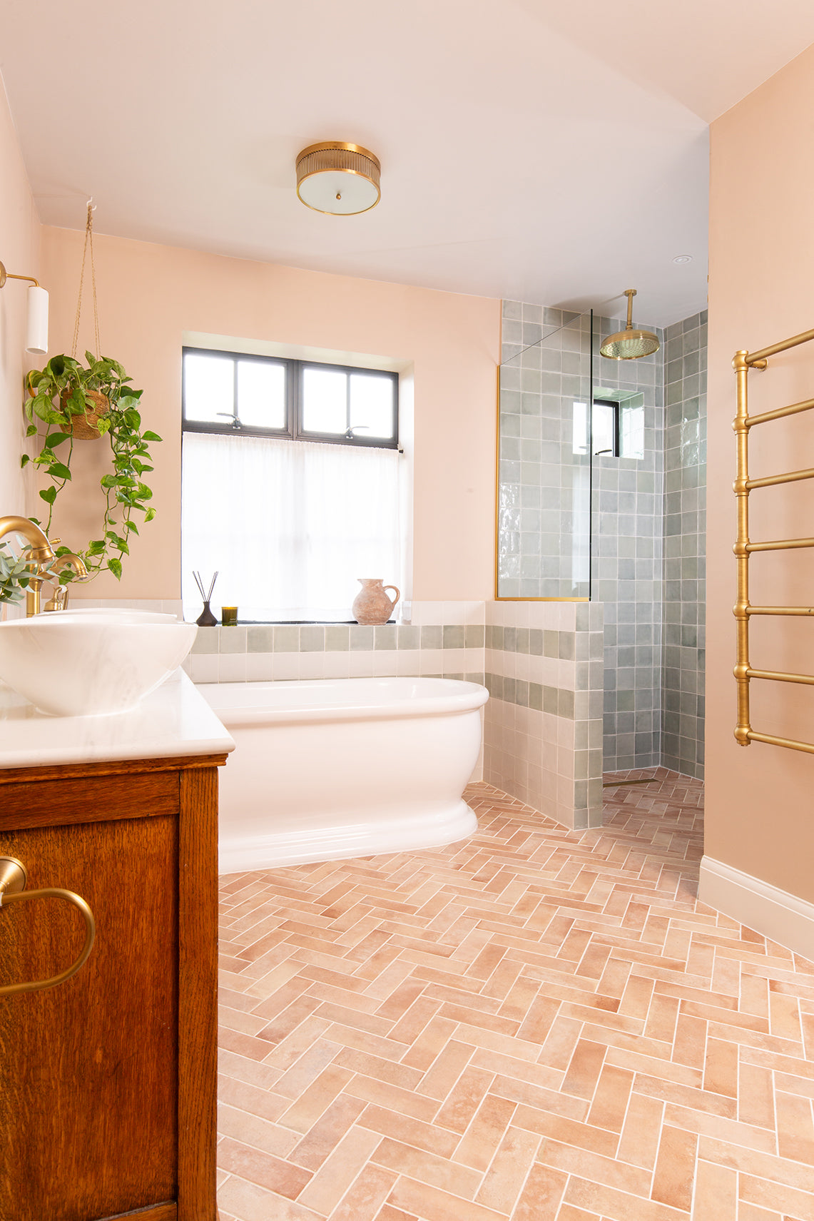 Campello Rosato Metro Terracotta Effect Tiles