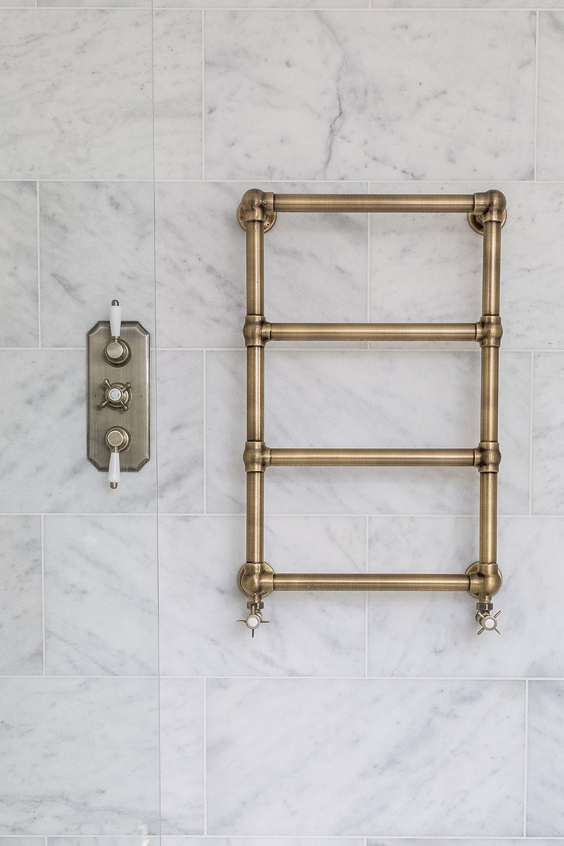 Carrara Bianco Honed Marble Tiles