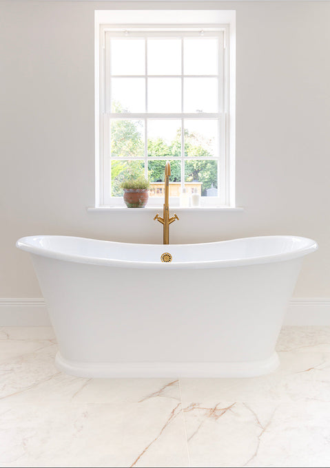 Carrara Rosa Pink Marble Effect Tiles