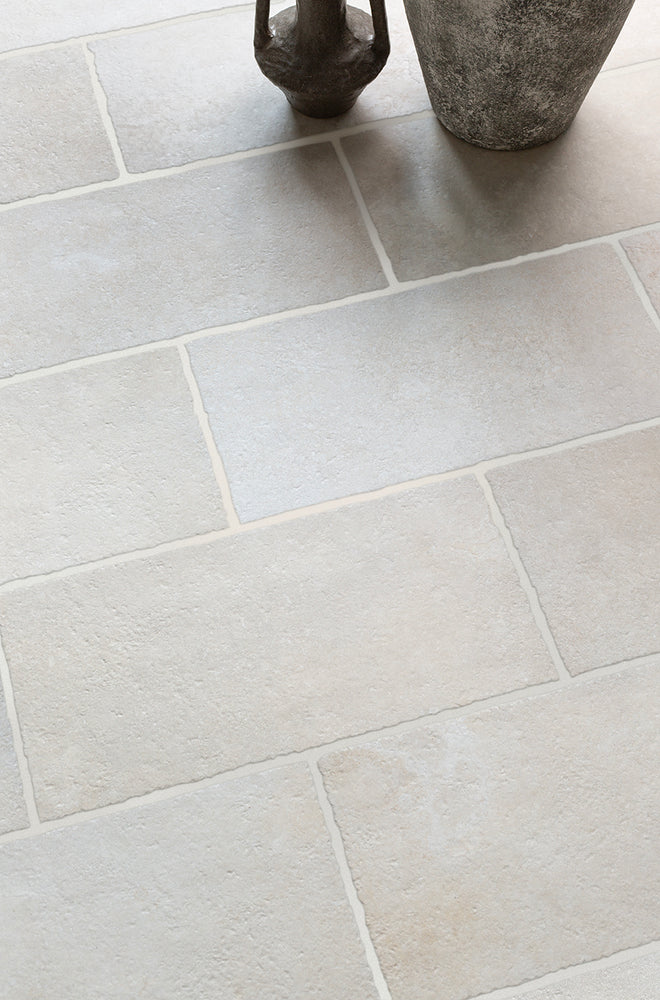 Castello Ivory Tumbled Porcelain Tiles