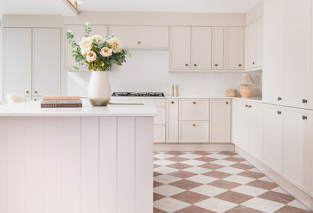 Chalfont Antiqued Red Marble Effect Tiles