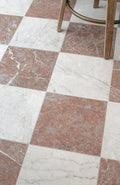 Chalfont Antiqued Red Marble Effect Tiles
