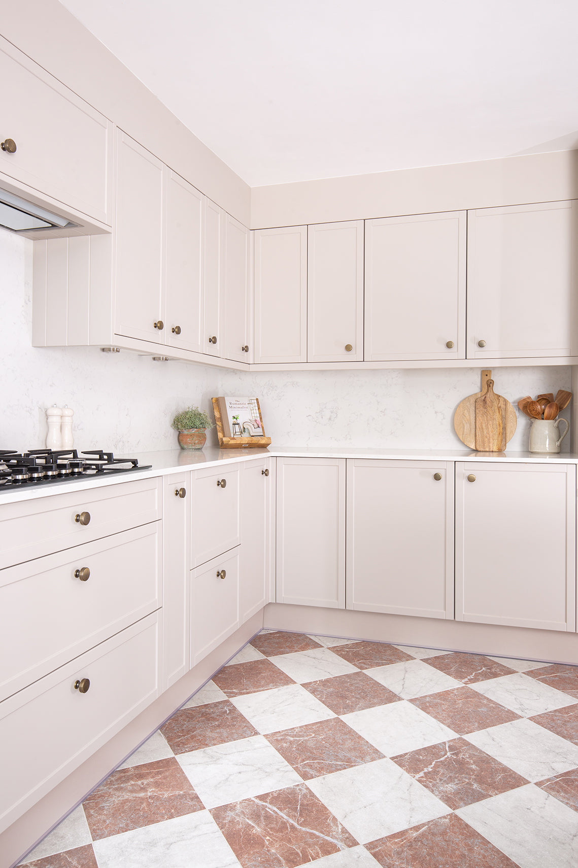 Chalfont Antiqued Red Marble Effect Tiles