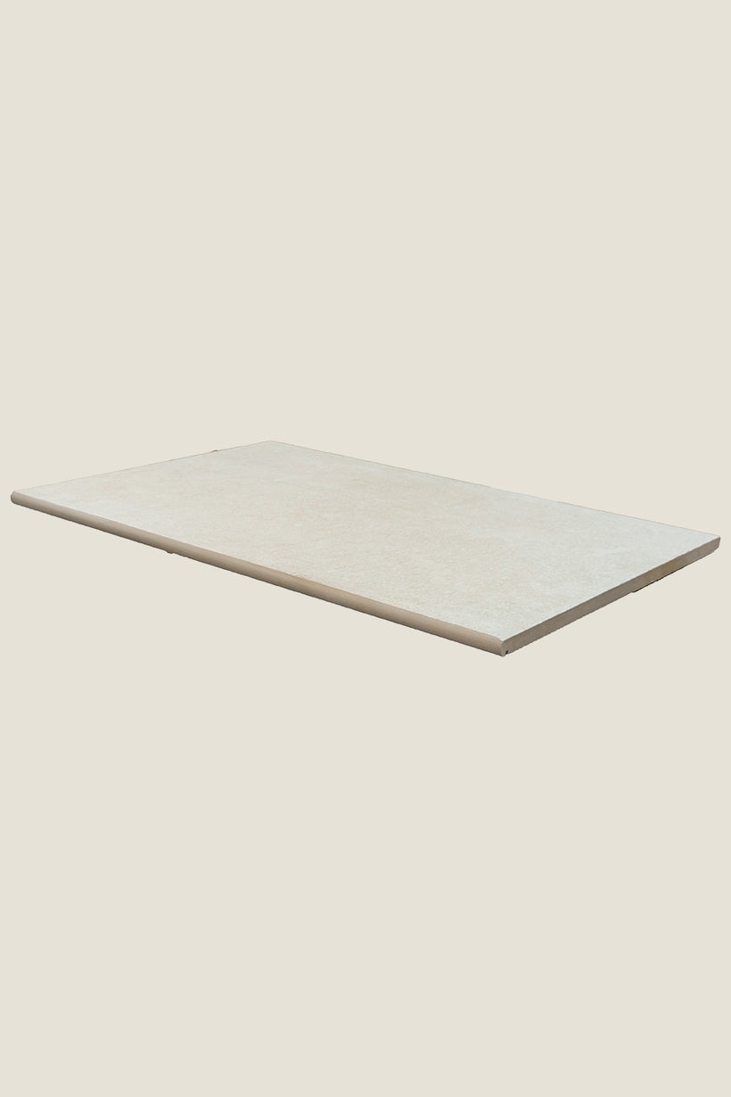 Chastleton Ivory Stone Effect Porcelain Bullnose Step
