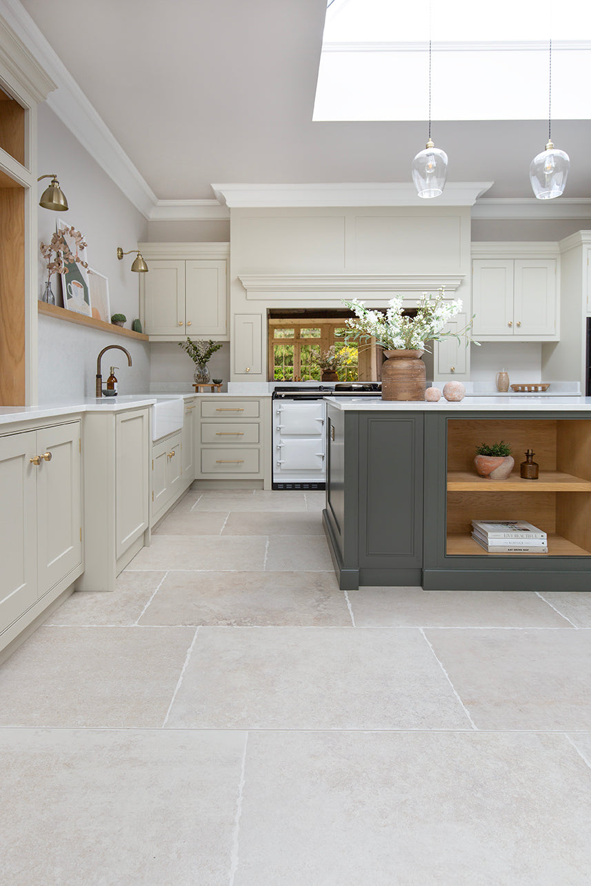 Chastleton Ivory Stone Effect Porcelain Tiles
