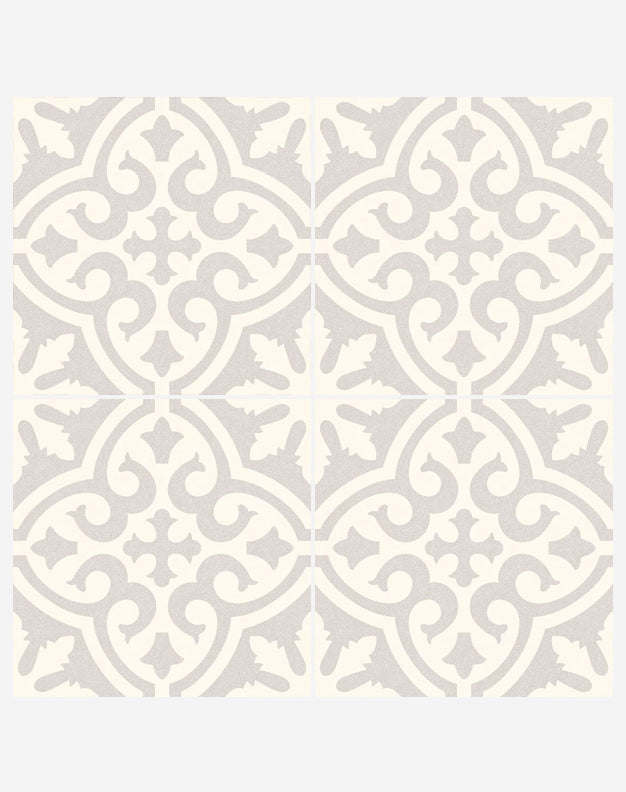 Clarence Mews Decorative Patterned Tiles | Quorn Stone