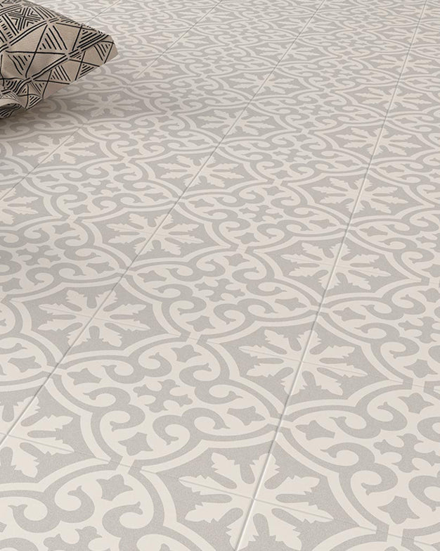 Clarence Mews Decorative Patterned Tiles | Quorn Stone