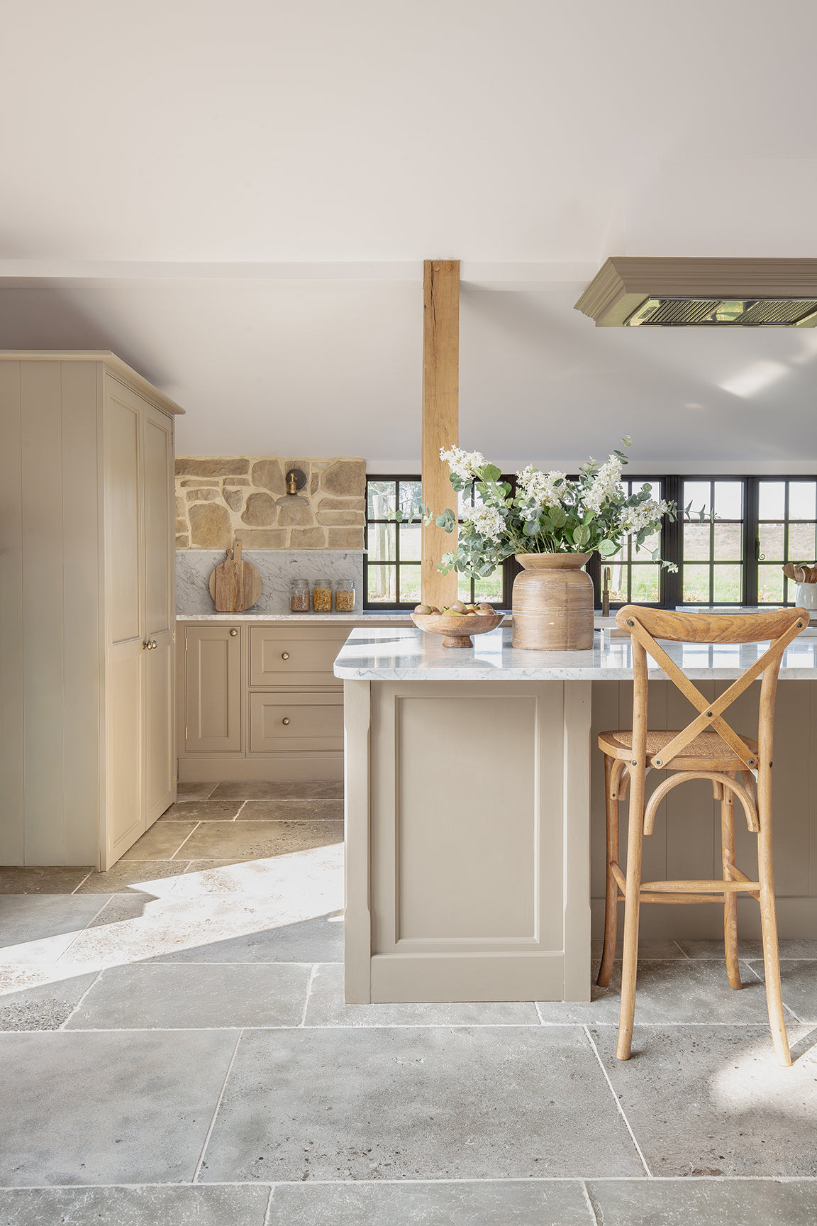 Clermont Gris® Aged Tumbled Limestone Tiles