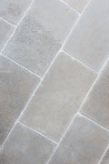 Clermont Gris® Aged Tumbled Limestone Tiles