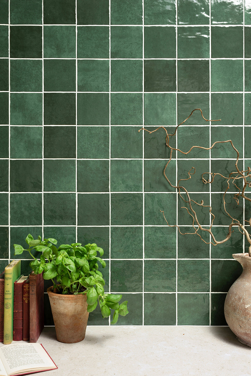 Crilly Emerald Decorative Porcelain Tiles
