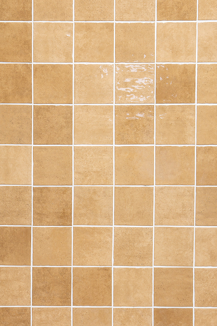 Crilly Ochre Decorative Porcelain Tiles