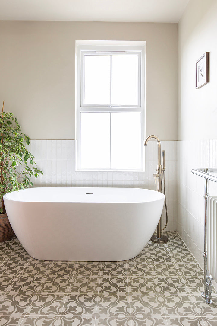 Deia Verde Decorative Patterned Tiles