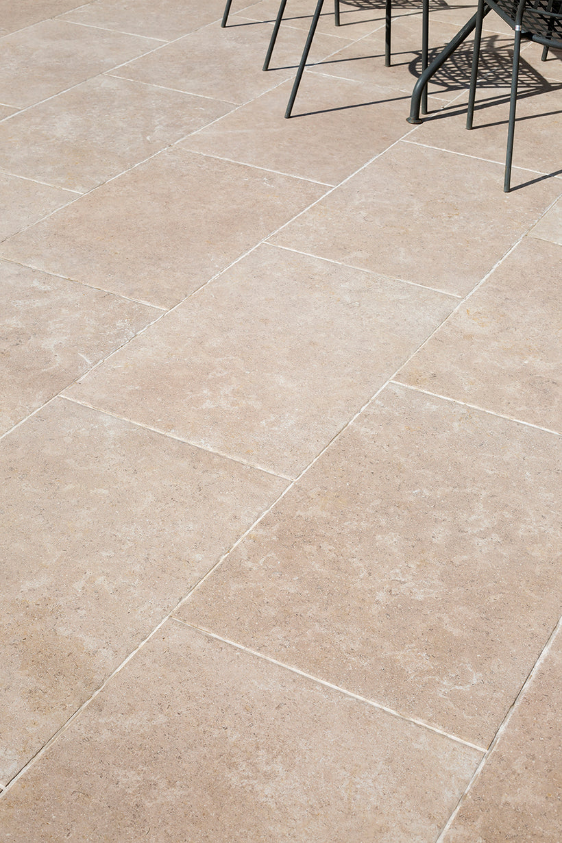 Dijon Beige Stone Effect Porcelain Paving
