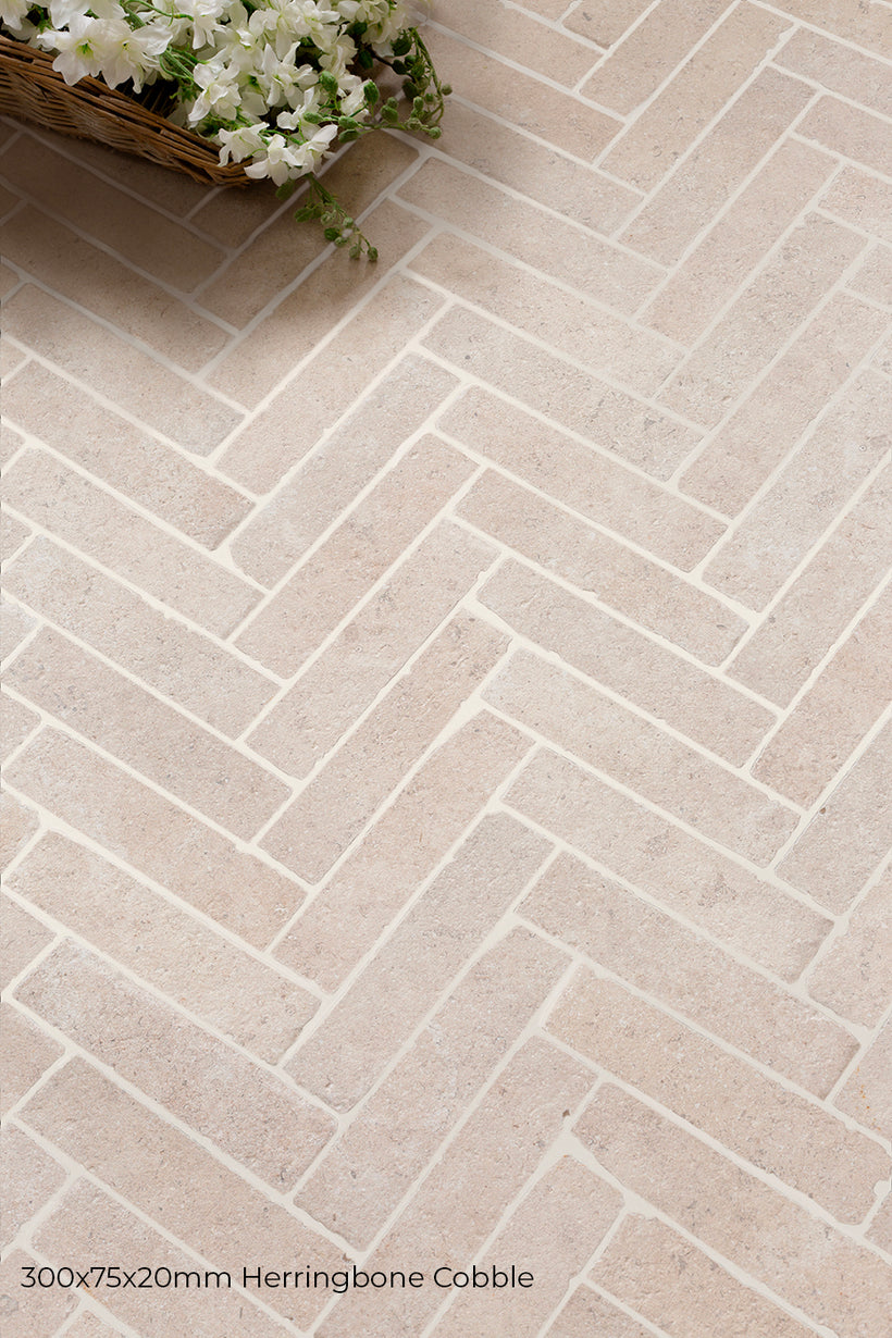 Dijon Rendition® by QS Rustic Edge Porcelain Cobbles
