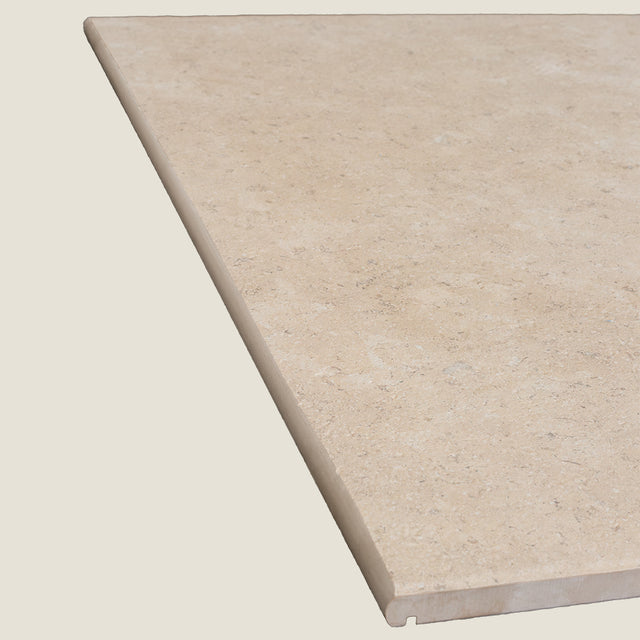 Dijon Rendition® by QS Stone Effect Porcelain Bullnose Step
