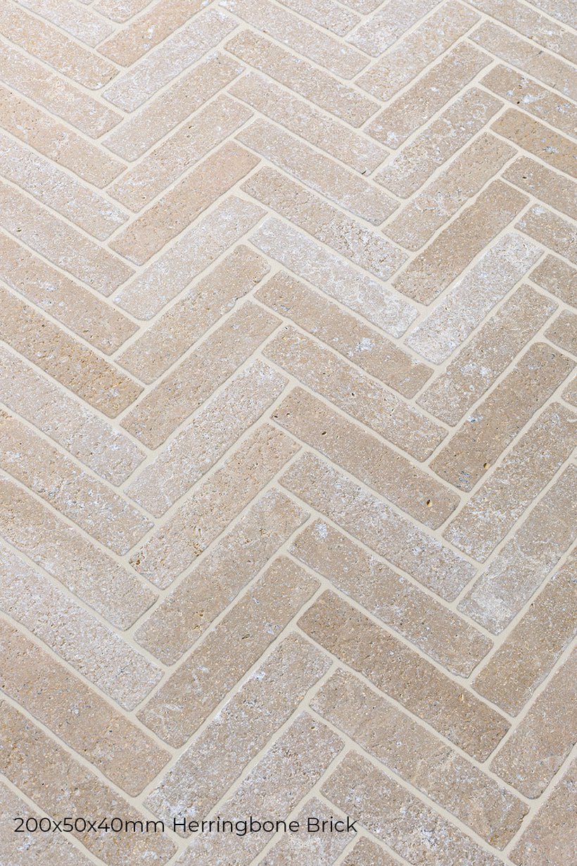 Dijon Seasoned Limestone Cobbles