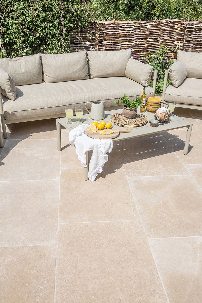 Dijon Seasoned Limestone Paving