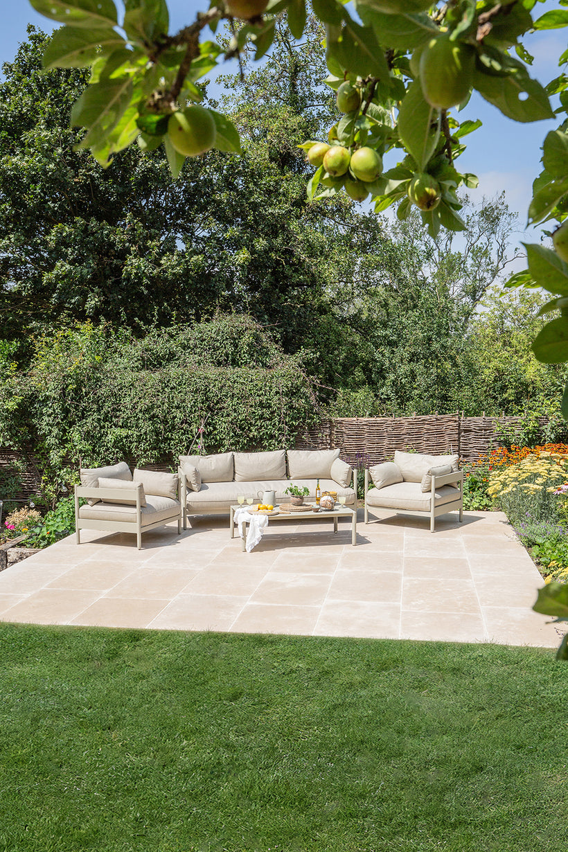 Dijon Seasoned Limestone Paving