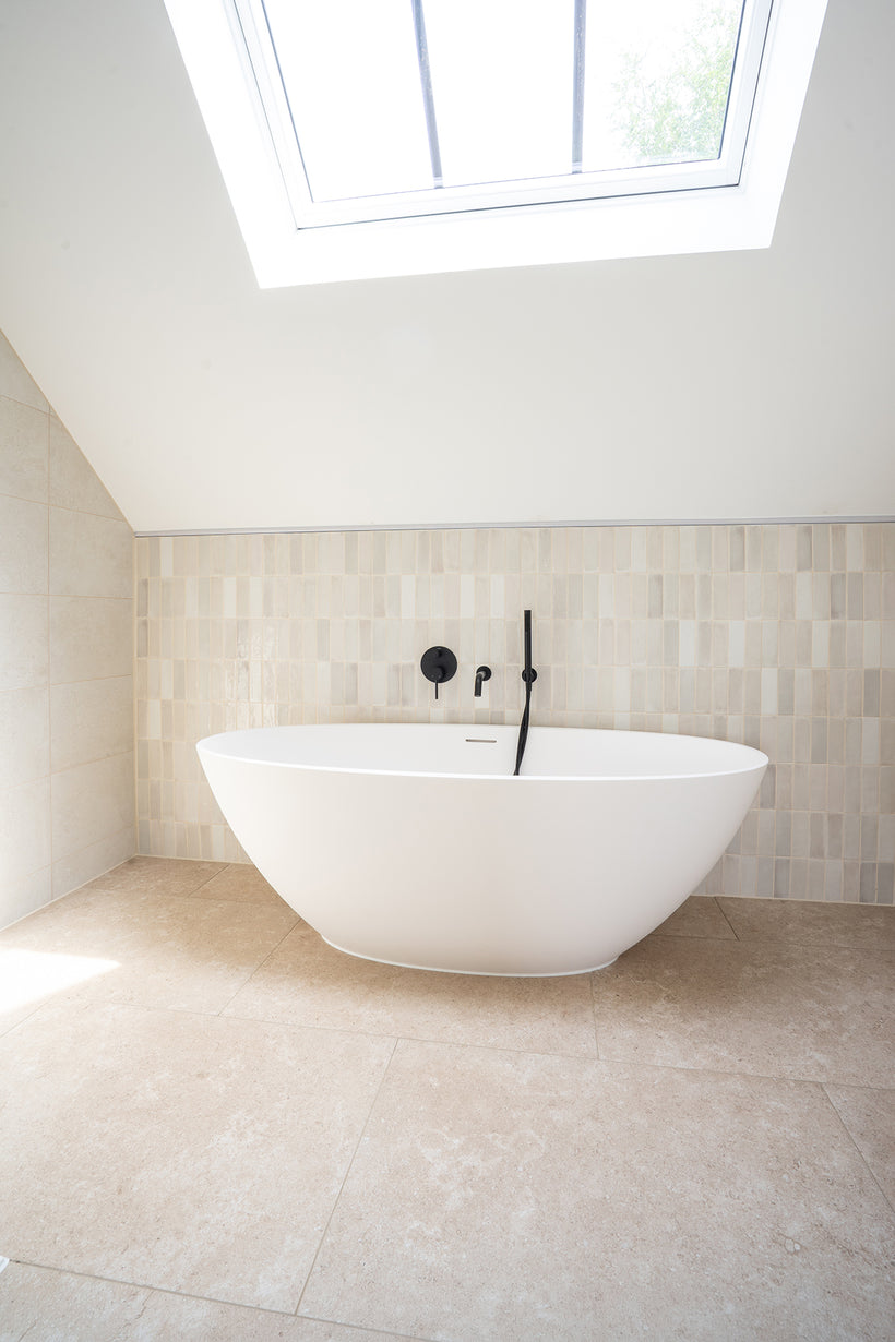 Dijon Beige Stone Effect Porcelain Tiles